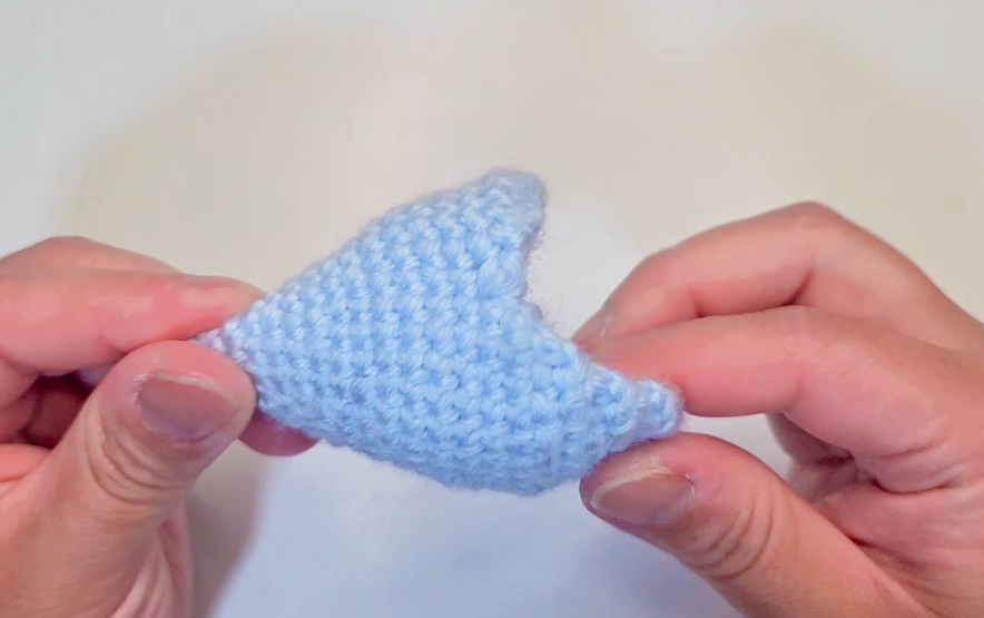 Crochet tutorial step