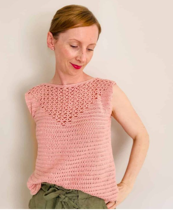 Crochet tutorial step