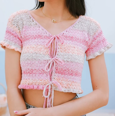 Crochet tutorial step