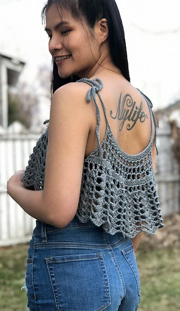 Crochet tutorial step