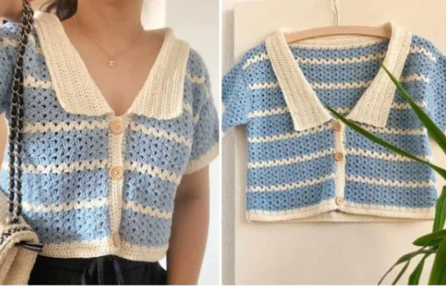 Crochet tutorial step