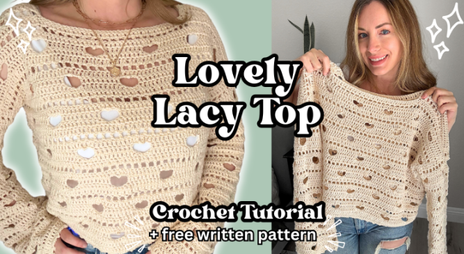 Crochet tutorial step