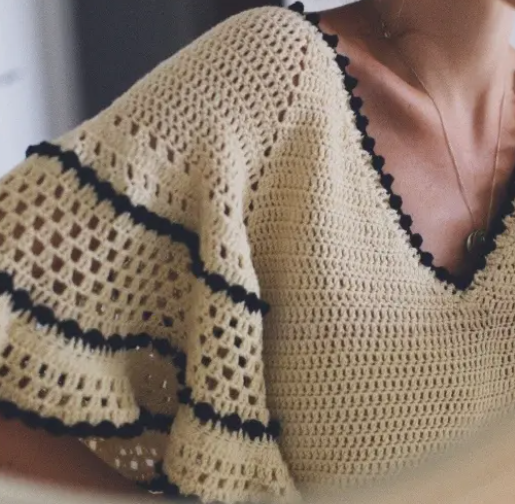 Crochet tutorial step
