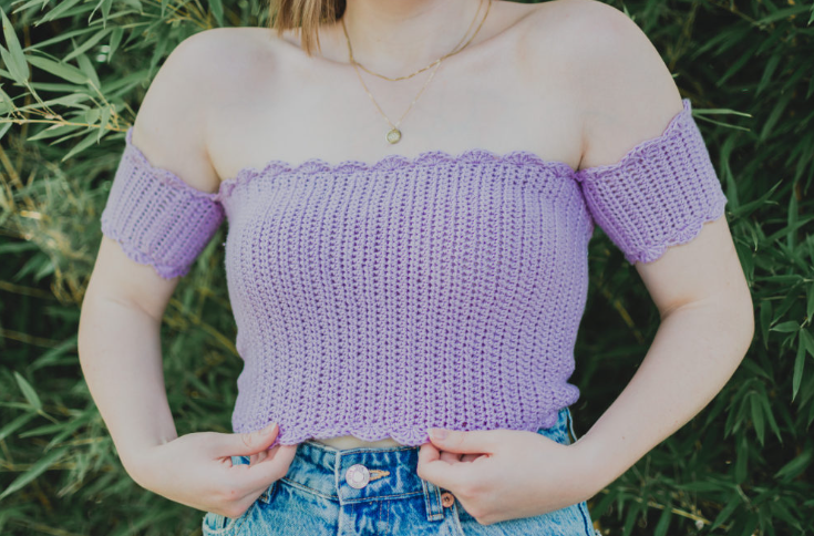 Crochet tutorial step