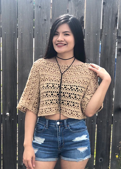 Crochet tutorial step