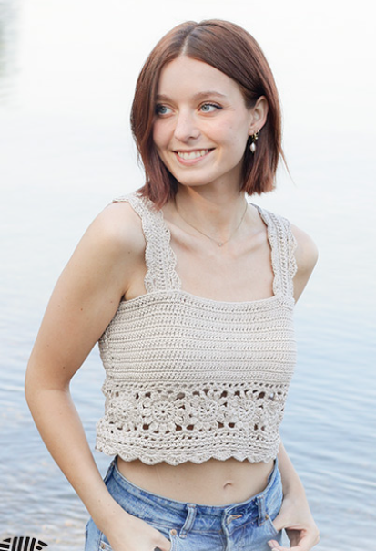 Crochet tutorial step
