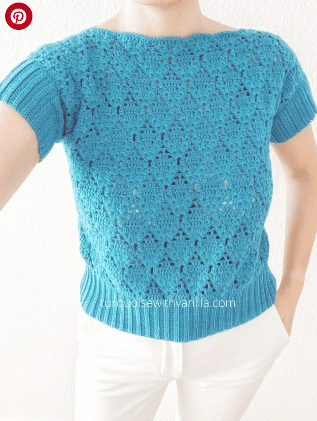 Crochet tutorial step