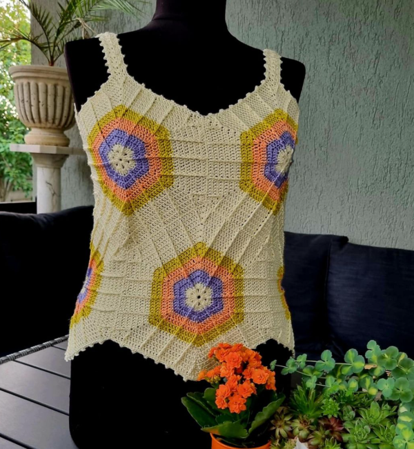 Crochet tutorial step