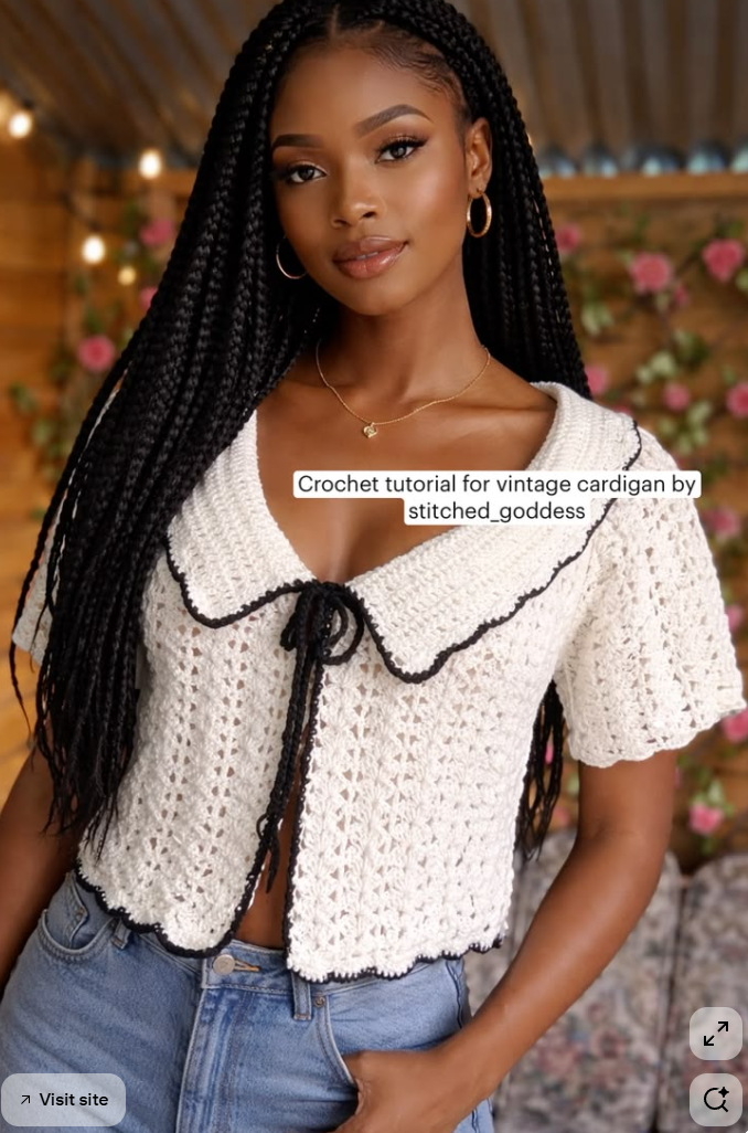 Crochet tutorial step
