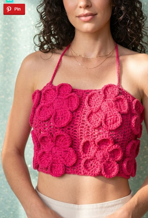 Crochet tutorial step