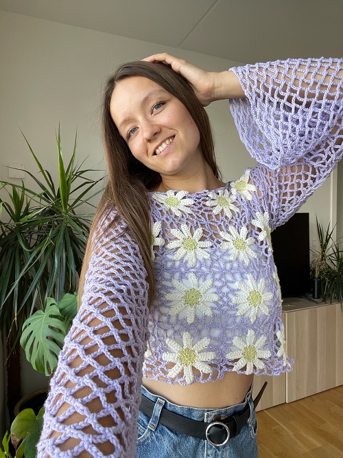 Crochet tutorial step