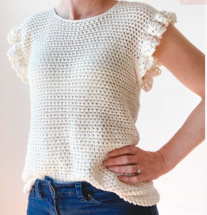 Crochet tutorial step