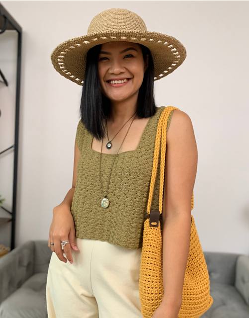 Crochet tutorial step