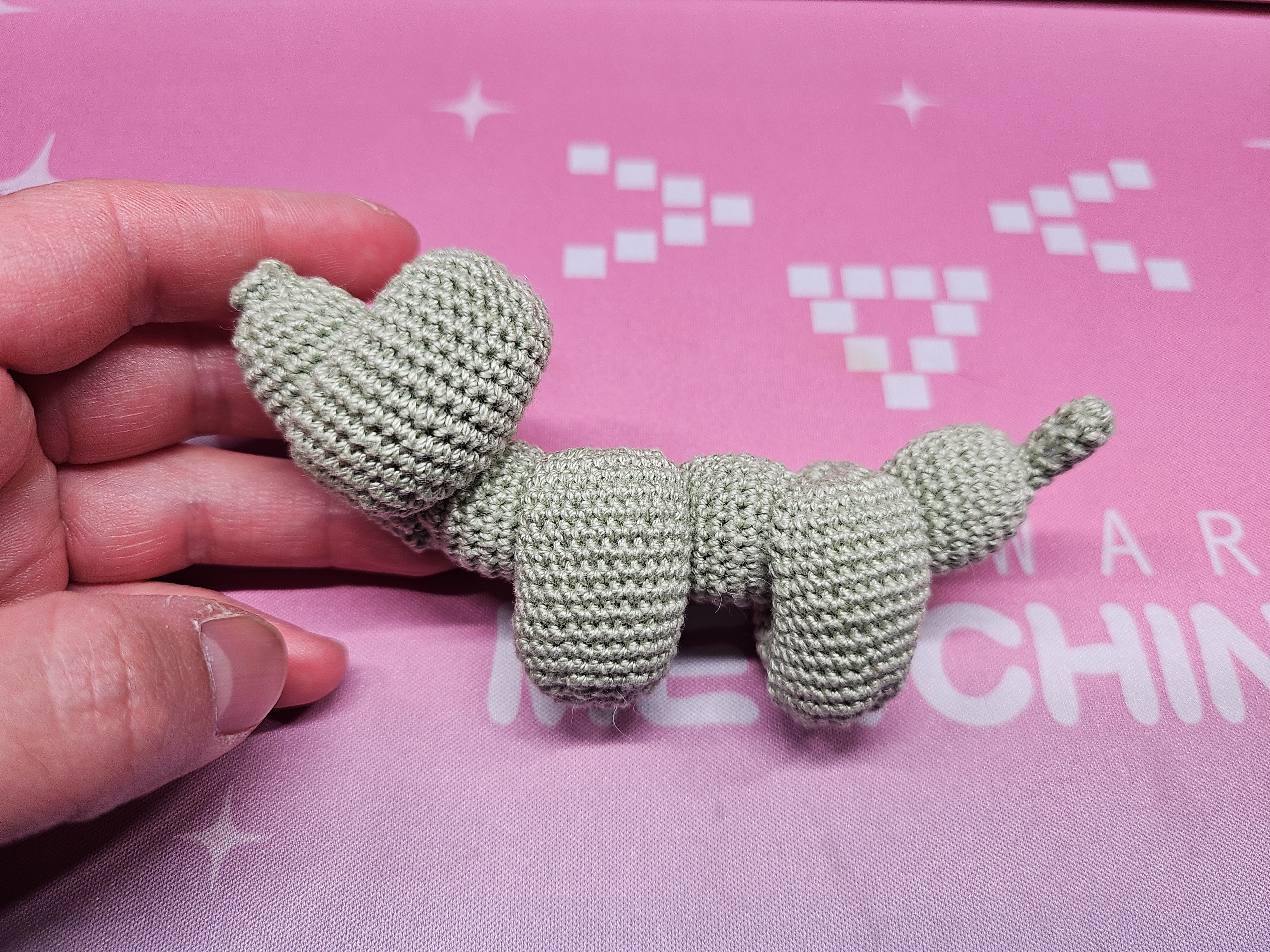 Crochet tutorial step