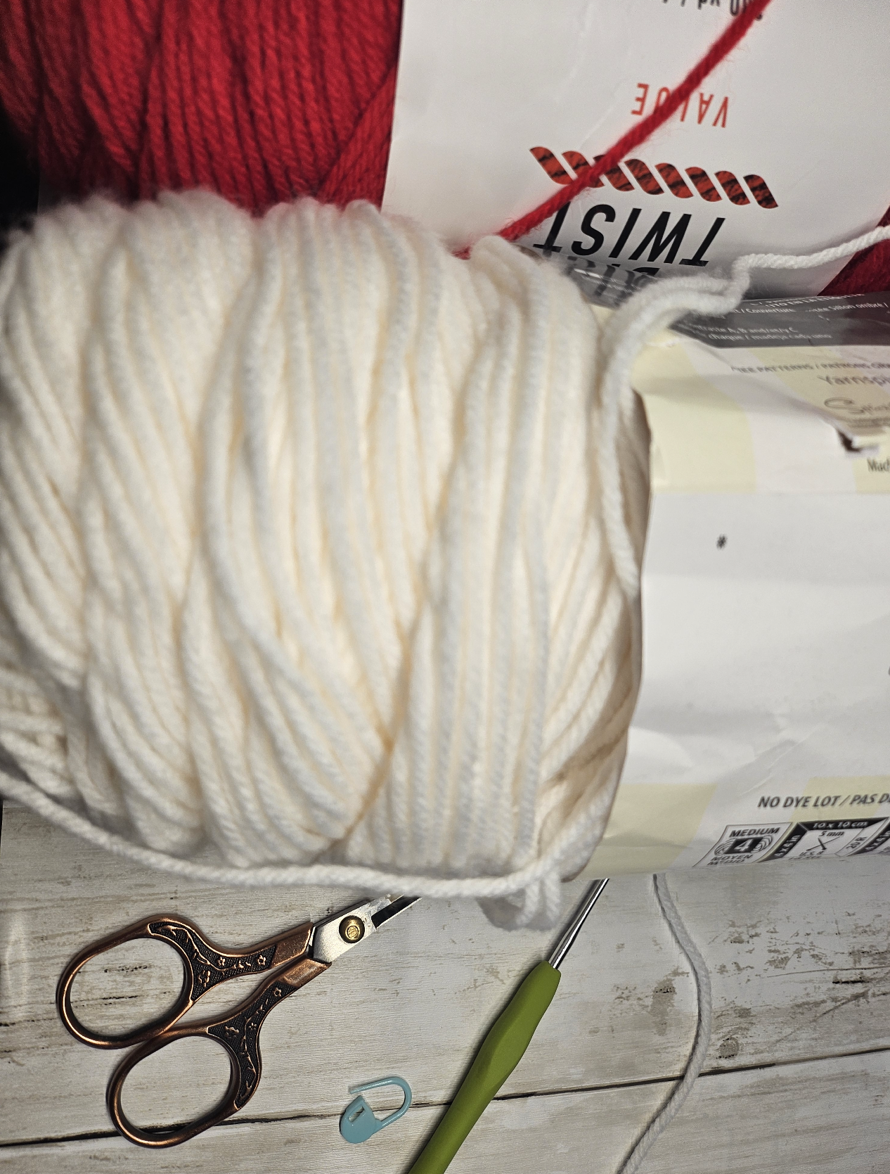 Crochet tutorial step