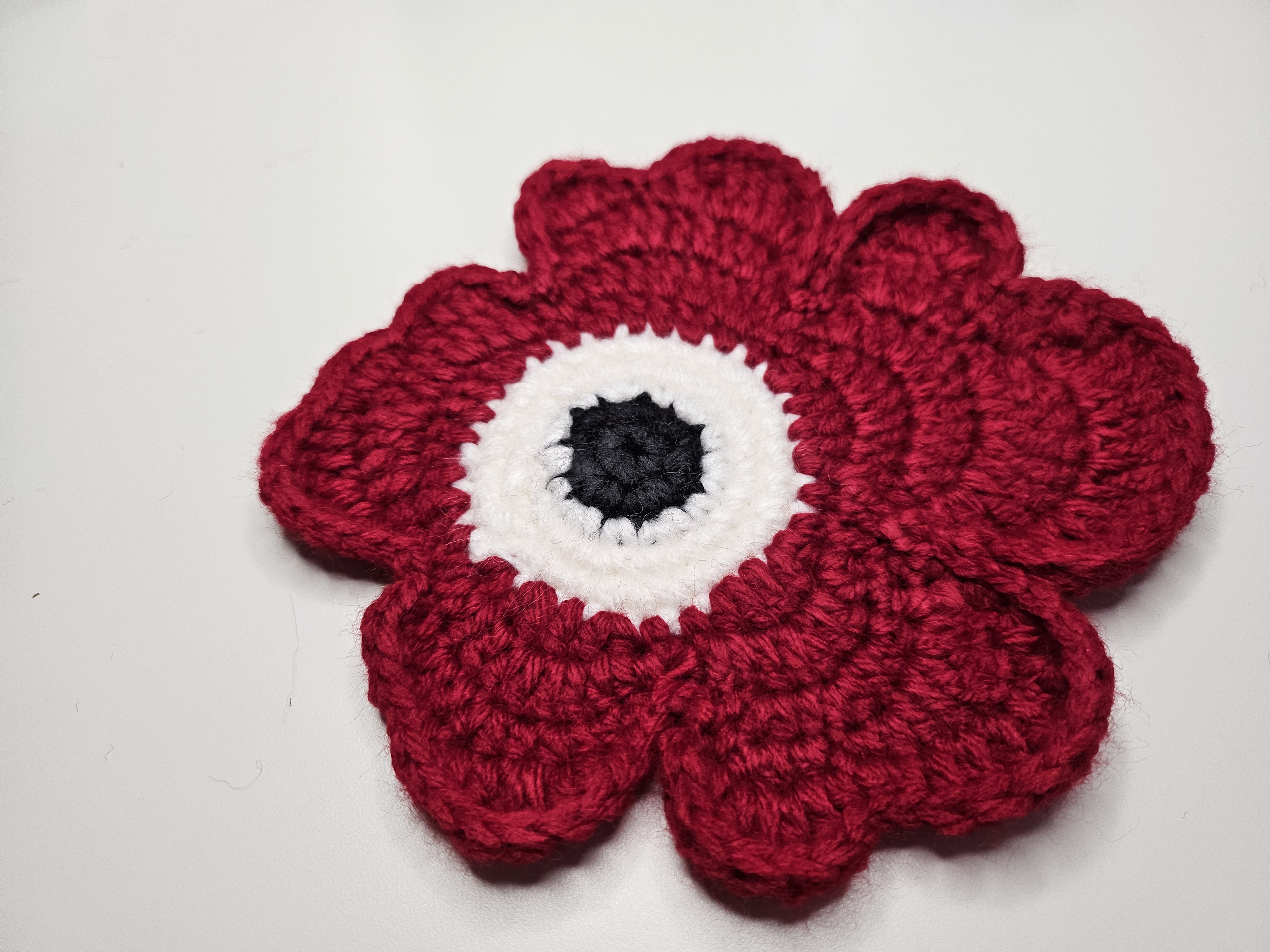 Crochet tutorial step