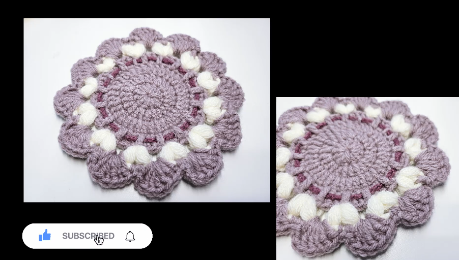 Crochet tutorial step