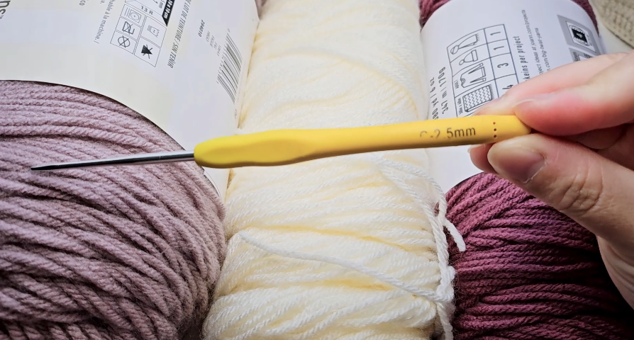 Crochet tutorial step