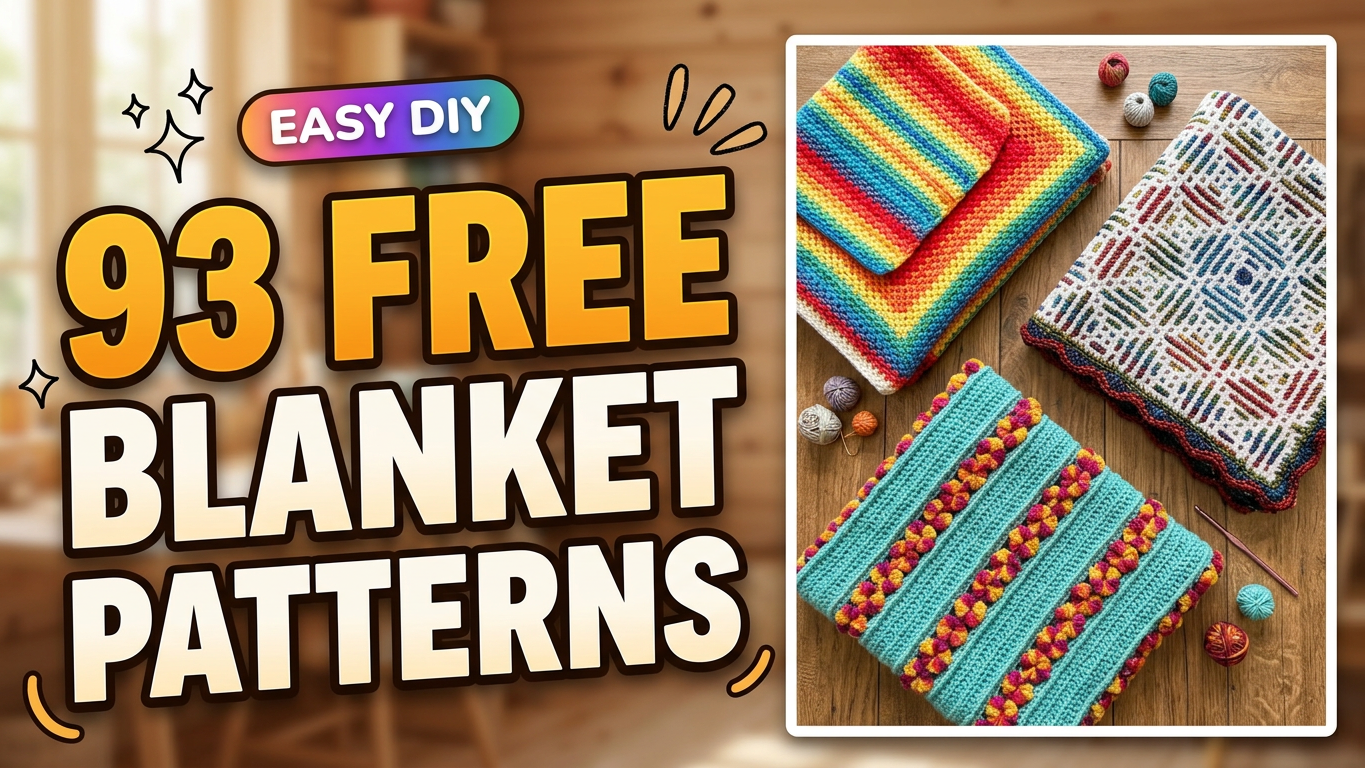 93 Crochet Blanket Patterns & Ideas: Your Next Cozy Project Starts Here project