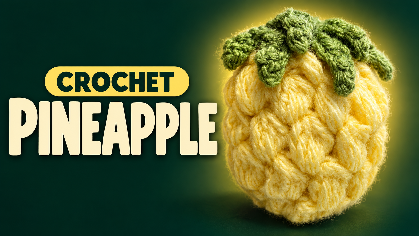 Crochet Mini Pineapple: A Textured Little Fruit Project project