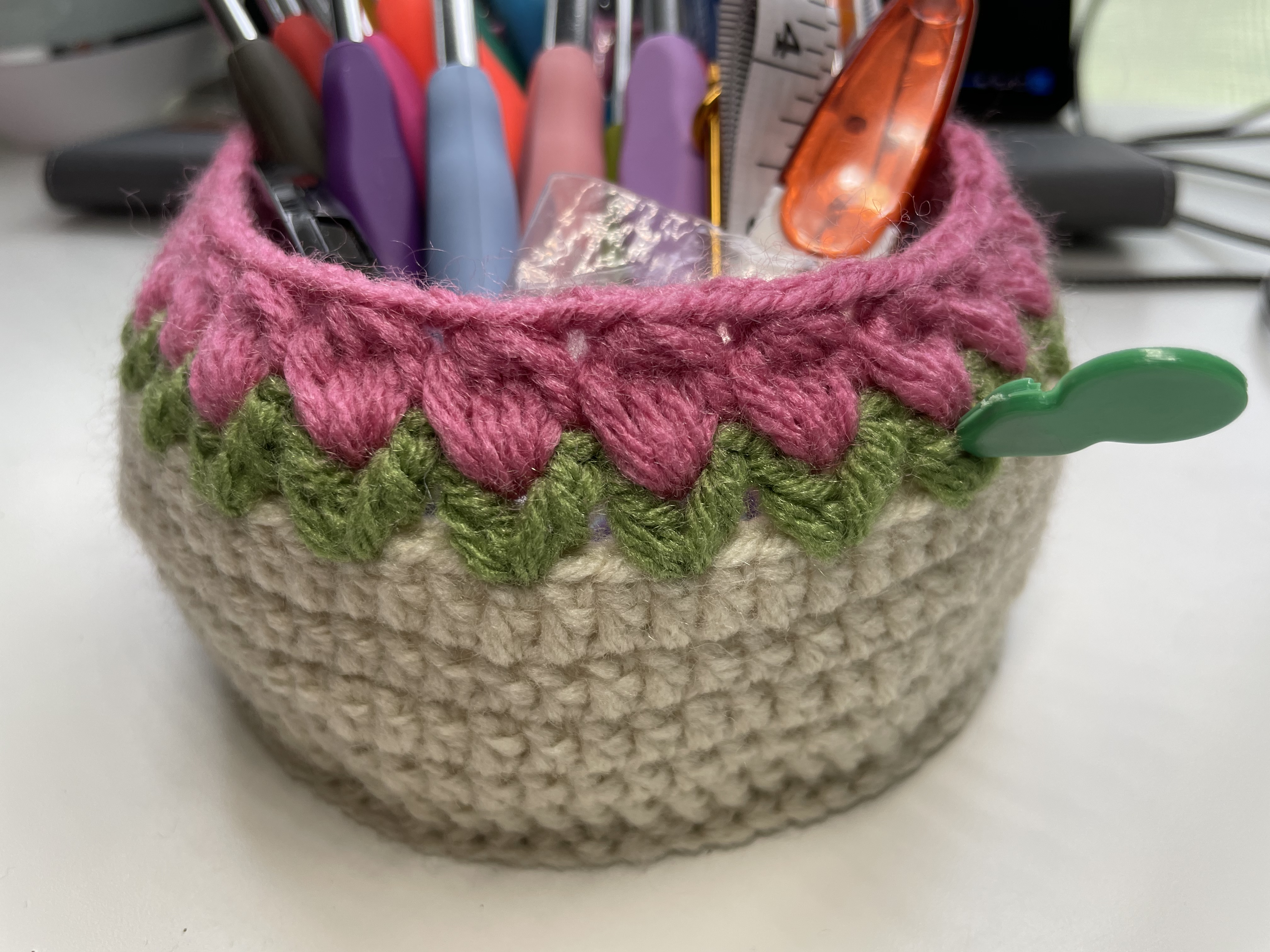 Crochet tutorial step